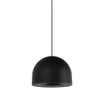 KIMI czarna metalowa lampa wisząca E27 40 cm