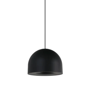 KIMI czarna metalowa lampa wisząca E27 40 cm