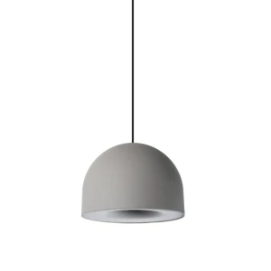 KIMI szara metalowa lampa wisząca E27 40 cm