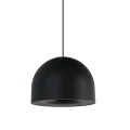 KIMI czarna metalowa lampa wisząca E27 50 cm – widok produktu