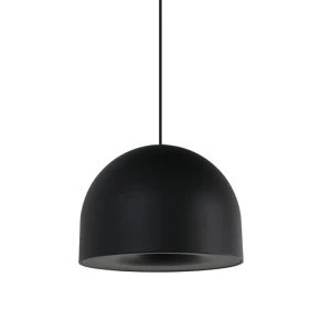KIMI czarna metalowa lampa wisząca E27 50 cm