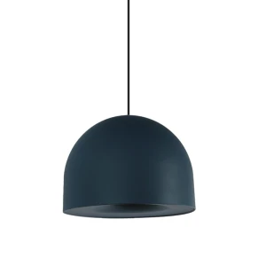 KIMI niebieska metalowa lampa wisząca E27 50 cm