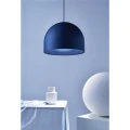 KIMI niebieska metalowa lampa wisząca E27 50 cm – prezentacja lampy 1