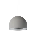 KIMI szara metalowa lampa wisząca E27 50 cm – widok produktu