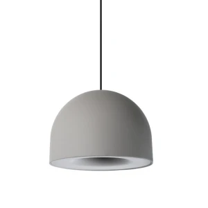 KIMI szara metalowa lampa wisząca E27 50 cm