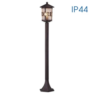JARDIN kawowa lampa stojąca ogrodowa 100 cm E27 IP44