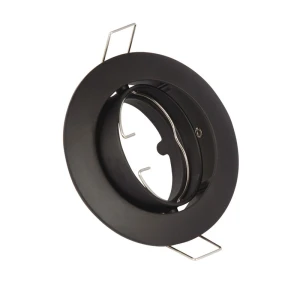 EVE czarne regulowane oczko sufitowe GU10 8,4 cm