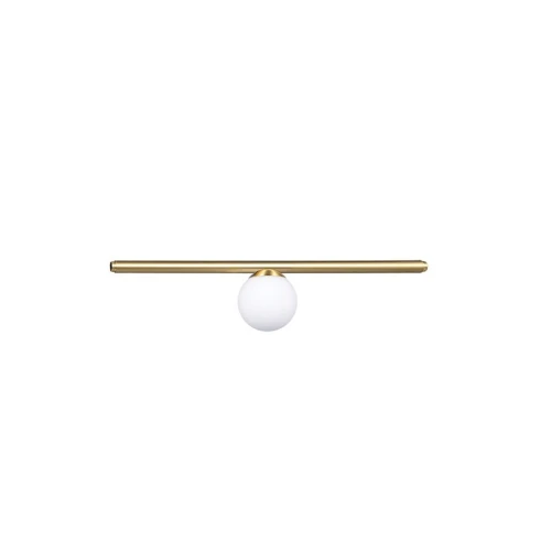 LOOP GL – złoto-czarny moduł LED z kulą 60cm