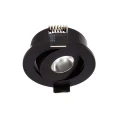 ORO czarny regulowany spot LED 3W 3000K