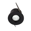 ORO czarne oczko sufitowe LED 3W 3000K