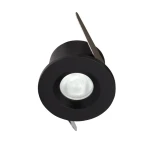 ORO czarne oczko sufitowe LED 3W 3000K 20°