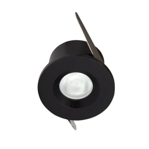 ORO czarne oczko sufitowe LED 3W 4000K 20°