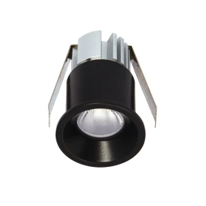 ORO czarny ściemniany spot sufitowy LED 3W 3000K 15°