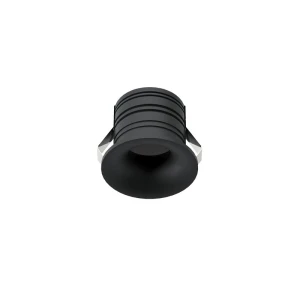 ORO czarne oczko sufitowe LED 2W 3000K CRI>90 25°
