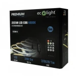 Zestaw taśmy LED COB 24V 5m 7W/m 6000K CRI≥90