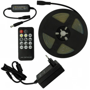 Zestaw taśmy LED COB 24V 5m 7W/m 3000K CRI≥90