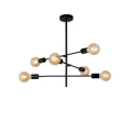 Lampa wisząca LESTER Czarna 6xE27 Lucide 211190630  5411212211033 lampynox noxbox www.lampynox.pl 2.jpg
