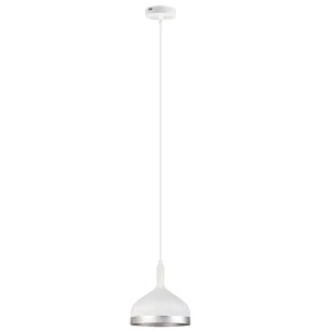 Kevin biało - srebrna lampa wisząca Rabalux 2709