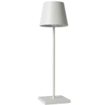 JUSTIN Biała LED DIM 2,2W 3000K IP54 Lampka stołowa ściemnialna zewnętrzna Lucide 27888/03/31