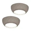 Lampa podszafkowa okrągła LED 4000K 2x12lm onoff 6xAAA incl Polux 311122  5901508311122 lampynox noxbox www.lampynox.pl 2.jpg