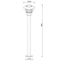 ZICO Satynowy chrom lampa zewnętrzna stojąca wys. 100cm LUCIDE 118749912  5411212114808 lampynox noxbox www.lampynox.pl 6.jpg