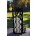 Latarenka bateryjna NYBORG XL Led czarna wys. 35cm. IP44 2xAA metal Polux 313294  5901508313294 noxbox lampynox www.lampynox.pl 3.jpg