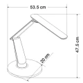Lampka stołowa PRACTICO LED 10W Ściemnialna 3000K Lucide 246571030  5411212241832 lampynox noxbox www.lampynox.pl 8.jpg