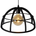 Lampa wisząca DIKRA Czarna E27 Lucide 764640130  5411212761002 lampynox noxbox www.lampynox.pl 4.jpg