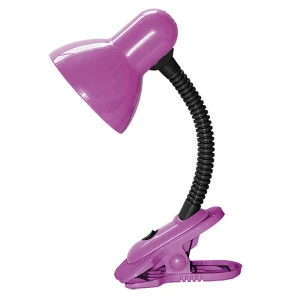 Dennis różowa lampka biurkowa z klipsem Rabalux 4259