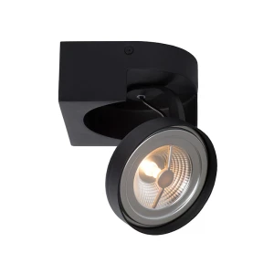 VERSUM AR111 Czarny ściemnialny 1x10W 2700K Spotlight Lucide 22960/10/30