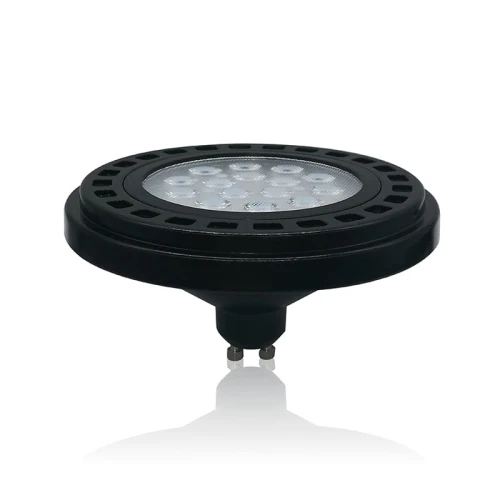 LEDSPOT ES111 12W 30° SMD 3000K Czarny OXYLED OXYL21S123B-30  5902701450304 lampynox noxbox www.lampynox.pl 1.jpg