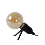 PUKKI Czarna Lampka stołowa Lucide 46511/05/30