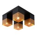 Lampa sufitowa RENATE Złoty mat  Czarny 4xE27 Lucide 211230402  5411212211279 lampynox noxbox www.lampynox.pl 2.jpg