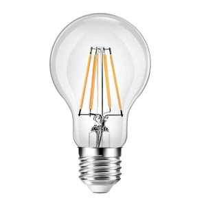 LED filament 7,5W 4000K Barwa neutralna A60 E27 806lm clear POLUX 312297