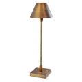 Lampa stołowa GRENA Złota E14 Polux 312389  5901508312389 lampynox noxbox www.lampynox.pl 1.jpg