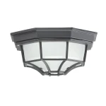 Milano Czarna IP43 E27 Lampa sufitowa zewnętrzna Rabalux 8346 