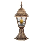 Monaco Antyczne złoto wys. 42cm IP43 E27 Lampa stojąca Rabalux 8183