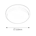 Plafon zewnętrzny Loki LED Okrągły 15W IP54 4000K Rabalux 2497  5998250324975 lampynox noxbox www.lampynox.pl 3.jpg
