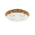 Lampa sufitowa Naomi Okrągła Brąz 4xGU10 Rabalux 2255  5998250322551 lampynox noxbox www.lampynox.pl 1.jpg