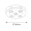 Lampa sufitowa Naomi Okrągła Brąz 5xGU10 Rabalux 2256  5998250322568 lampynox noxbox www.lampynox.pl 3.jpg