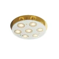 Lampa sufitowa Naomi Okrągła Brąz 7xGU10 Rabalux 2257  5998250322575 lampynox noxbox www.lampynox.pl 1.jpg