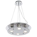 Lampa wisząca Naomi Okrągła Przydymiony Chrom 4xGU10 Rabalux 2647  5998250326474 lampynox noxbox www.lampynox.pl 1.jpg