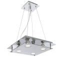 Lampa wisząca Naomi Kwadrat Przydymiony Chrom 4xGU10 Rabalux 2648  5998250326481 lampynox noxbox www.lampynox.pl 1.jpg