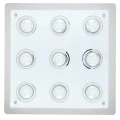 Lampa sufitowa Naomi Kwadrat Chrom 9xGU10 Rabalux 2517  5998250325170 lampynox noxbox www.lampynox.pl 4.jpg
