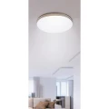 Lampa sufitowa Oscar LED 18W Biały - Orzech włoski śr. 35cm 4000K Rabalux 2763  5998250327631 lampynox noxbox www.lampynox.pl 2.jpg