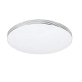 Lampa sufitowa Oscar LED 18W Biały - Chrom śr. 35cm 3000K Rabalux 3347  5998250333472 lampynox noxbox www.lampynox.pl 1.jpg