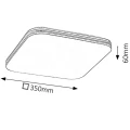 Lampa sufitowa Oscar LED 18W Biały - Chrom szer. 35cm 3000K Rabalux 3348  5998250333489 lampynox noxbox www.lampynox.pl 3.jpg