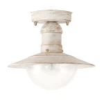 Oslo Antyczny biały IP44 E27 Lampa zewnętrzna sufitowa Rabalux 8739 