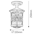 Lampa zewnętrzna sufitowa Palma IP23 E27 Rabalux 8539  5998250385396 lampynox noxbox www.lampynox.pl 2.jpg