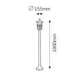 Lampa stojąca zewnętrzna Palma wys. 1m IP23 E27 Rabalux 8540  5998250385402 lampynox noxbox www.lampynox.pl 3.jpg